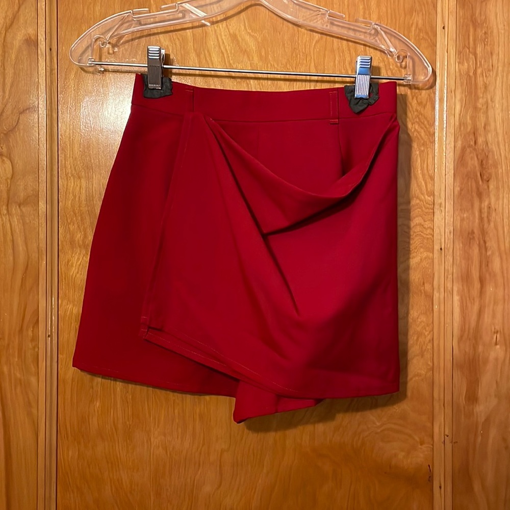 Vintage Junior Gaultier red shorts 40